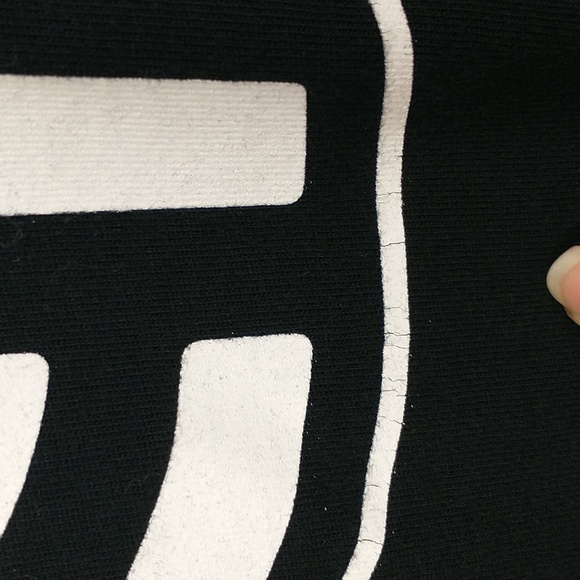 Reigning Champ Shirt Mens Small Black Short Sleeve Cotton Crewneck Logo - Picture 13 of 13